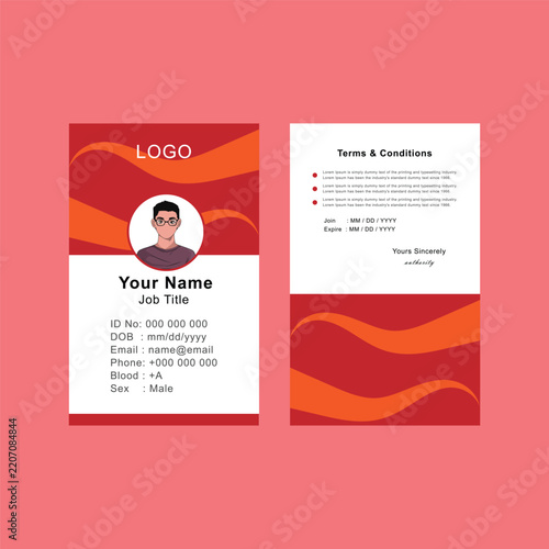 Nice Awesome Good ID Card Design