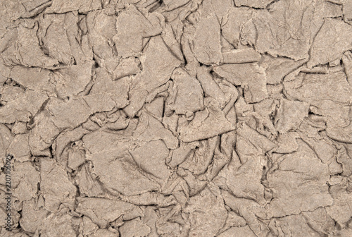 Torn kraft paper background