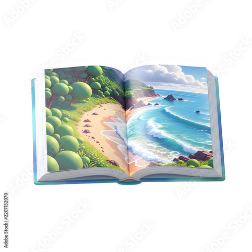 Vibrant world map with latitude and longitude lines