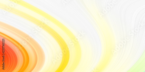 Smooth curves abstract pattern with yellow and orange gradient tones for modern wallpaper.