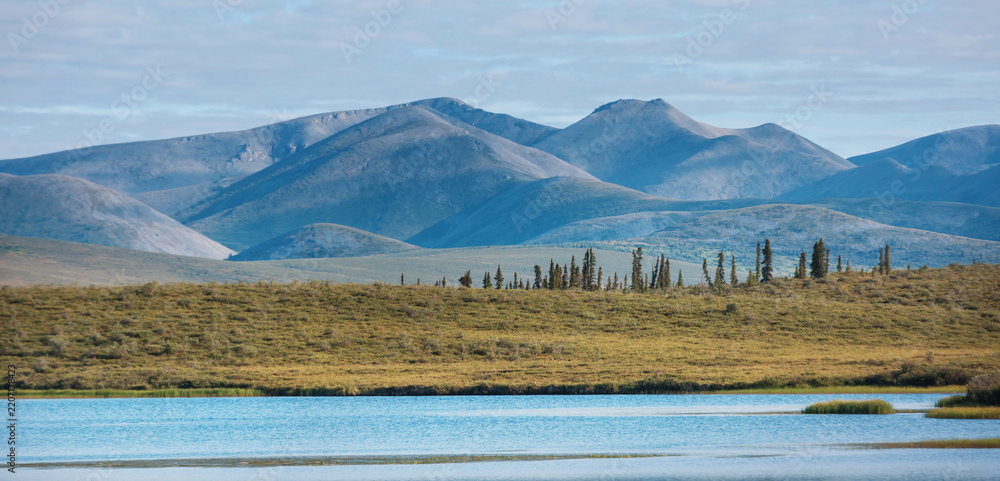 Obraz premium Lake in tundra