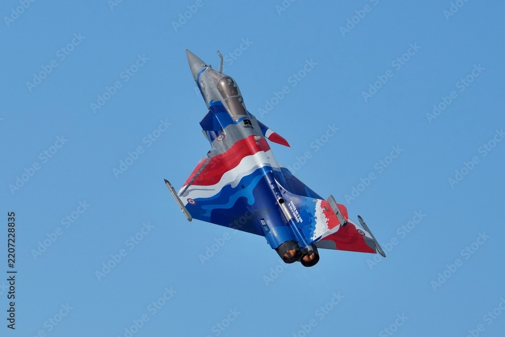 Fototapeta premium Rafale Solo Display 2026 forte montée