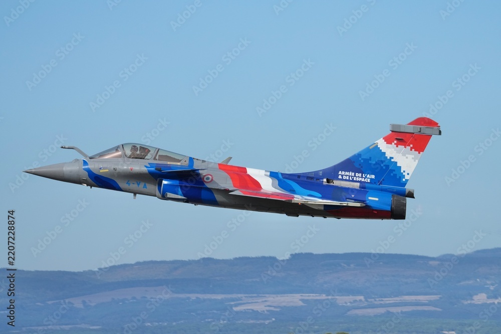 Obraz premium Rafale Solo Display 2026 décollage