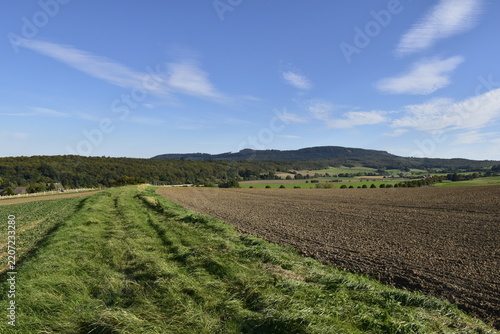 Ausblick und Landschaft am Berg Ith
