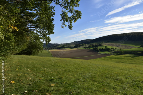 Ausblick und Landschaft am Berg Ith