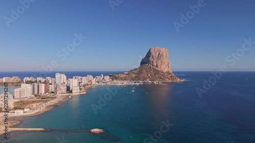 Calpe, Calp on the Costa Blanca in the province of Alicante, Spain
