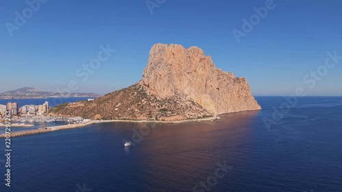 Calpe, Calp on the Costa Blanca in the province of Alicante, Spain