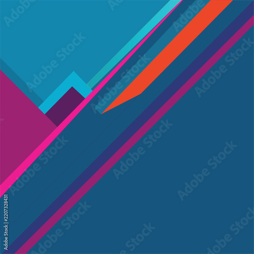 A 2027 vector background featuring an abstract pattern of harmonious shapes and colors.