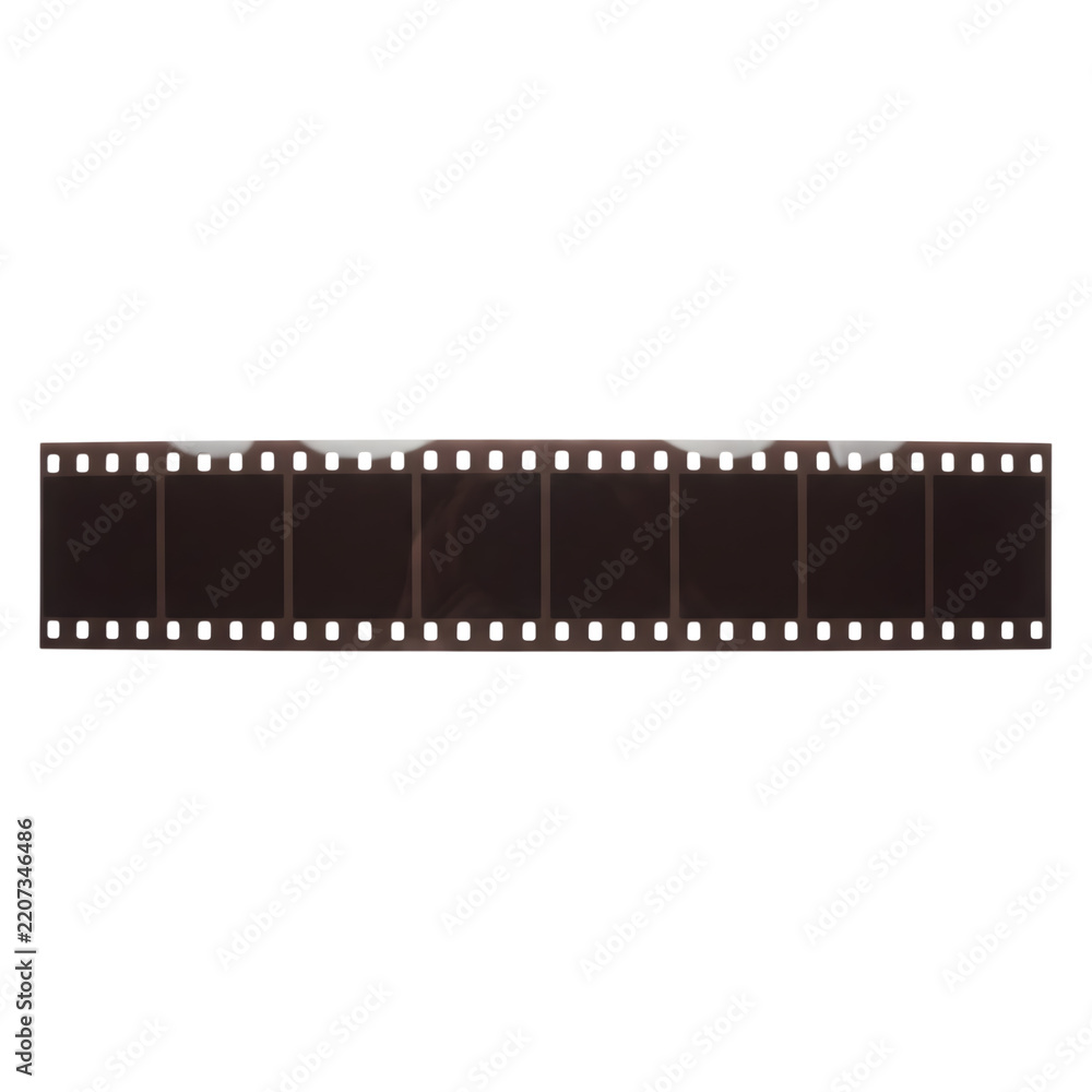 Fototapeta premium Blank Vintage 35mm Film Negative Strip