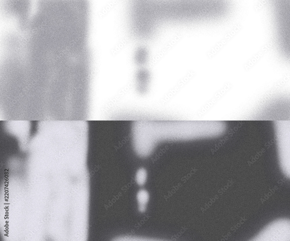 Obraz premium Abstract grainy square quadrant composition with soft light and dark textured blending as PNG cutout