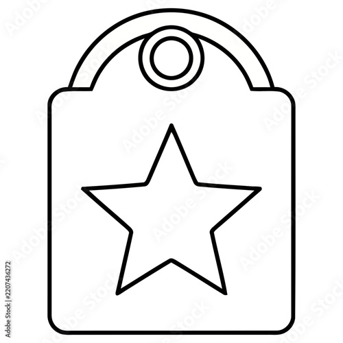 Star Tag Icon