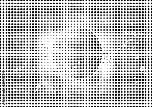Abstract dark gray and white metal background with small round holes forming a subtle, undulating wave-like pattern across the surface.