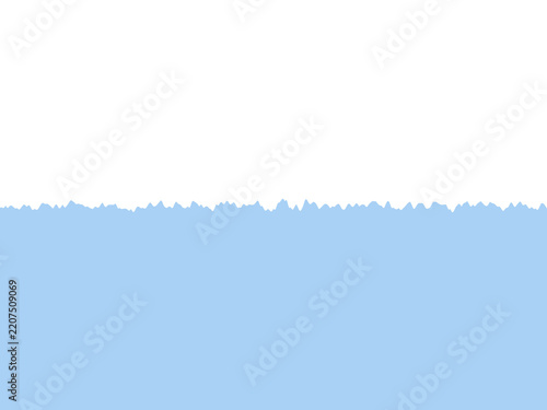 Minimalist blue background with black and light blue sections for design, a blank slate for creativity, transparent background PNG