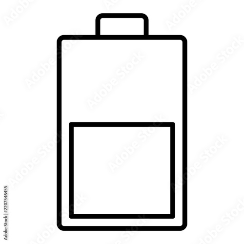half-charged battery