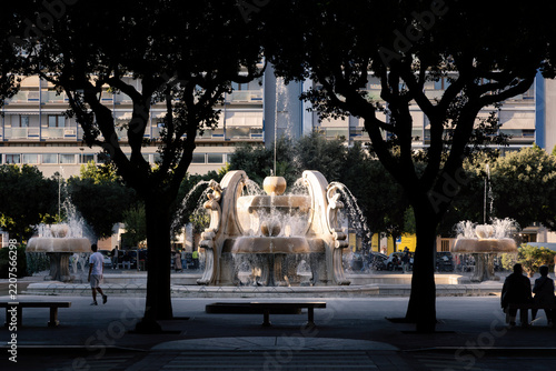 Fontana di piazza Mazzini a Lecce 