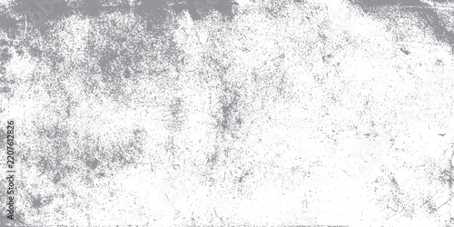 Subtle Halftone Grunge Texture With Distressed Urban Vector Effect on White Background