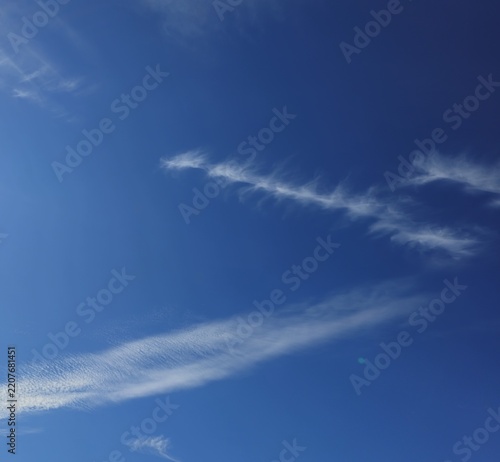 airplane in the sky