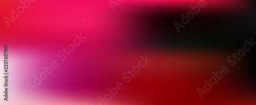Vibrant pink and red dark abstract gradient background banner