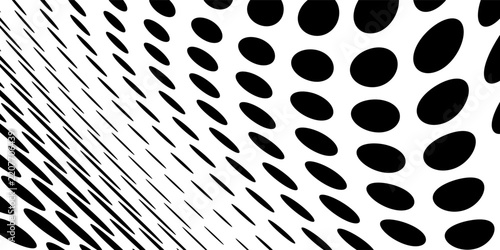 Seamless halftone pattern with dotted texture vector background design.
