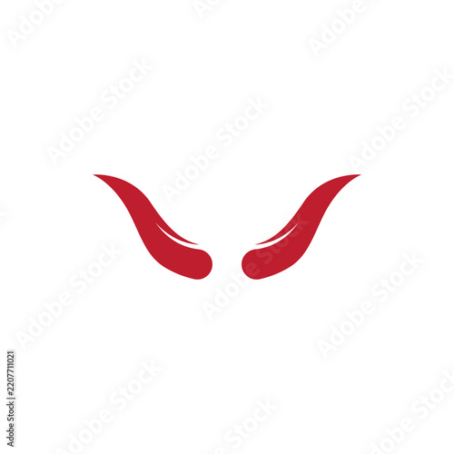 Tapety artystyczne Devil Horn design