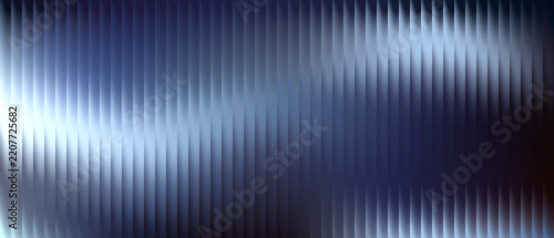 Abstract blue background with vertical light stripes and smooth motion blur
