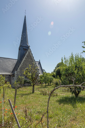 Tours city in centre of France and loire river