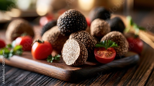 Black Truffle Premium Ingredient, Food Close-up