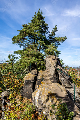 Krone auf der Teufelsmauer