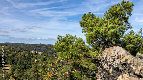 Blick auf Schloß Blankenburg