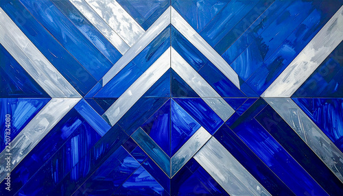blue background