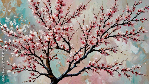 pink cherry blossom
