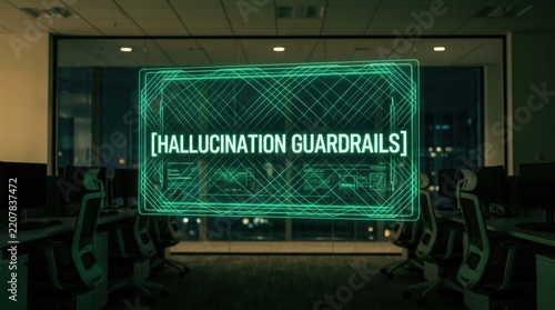 Illuminating holographic text 