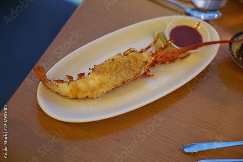 cooked lobster