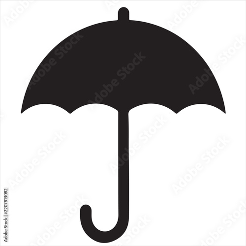 Umbrella Rain Protection Icon