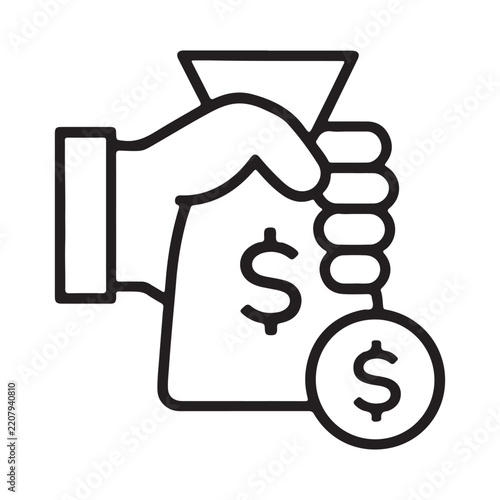 Financial Transaction Icon