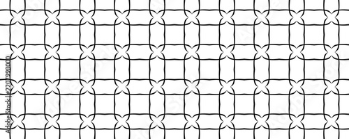 seamless pattern of metal fence black and white seamless pattern backgrund wallpaper .