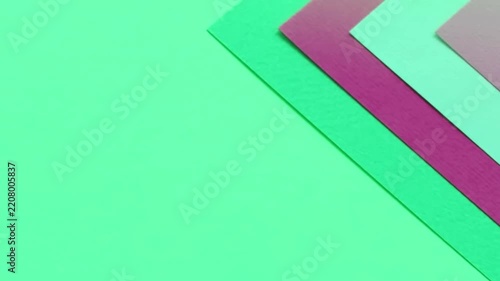 Colorful paper layers unfold into a vibrant transition, featuring playful shapes, soft textures, and smooth movement for modern creative and educational videos.