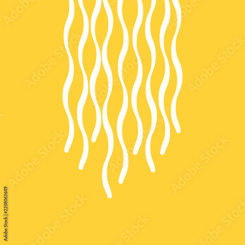 Instant noodle pattern. Instant noodle symbol. noodle pattern.