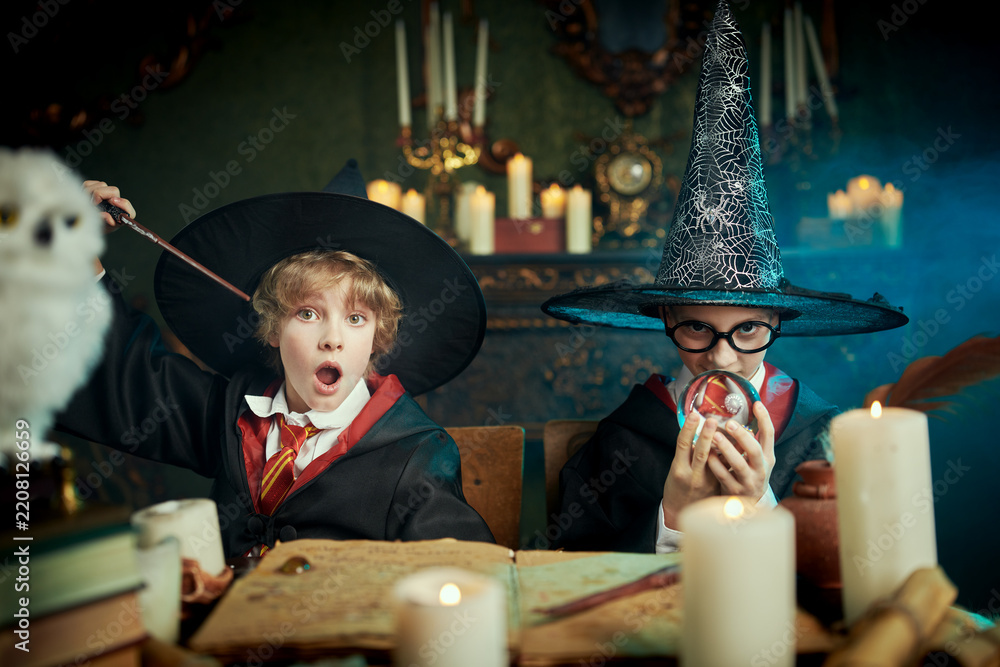 Obraz premium Divining Young Wizards