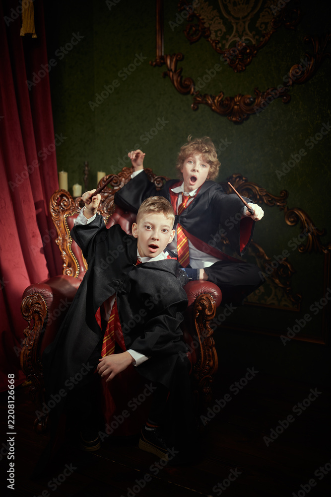 Obraz premium Playing Young Wizards