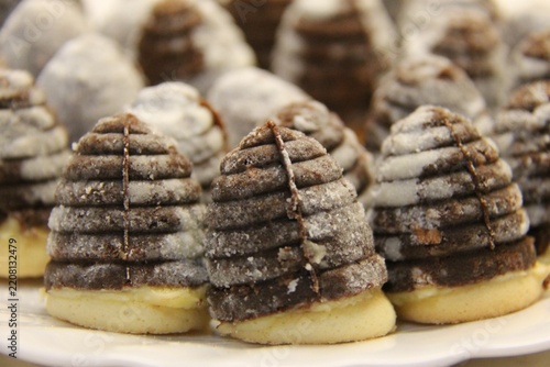Christmas wasps nests or beehives