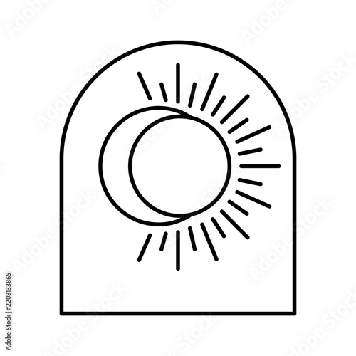 Aesthetic Monoline Arch Frame