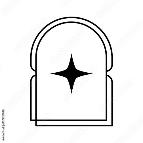 Aesthetic Monoline Arch Frame
