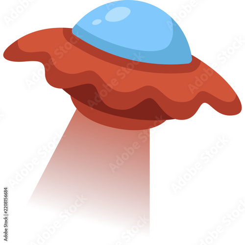 Spaceship Illustration