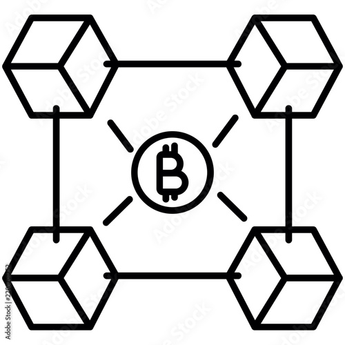 Blockchain Ecosystem Icon