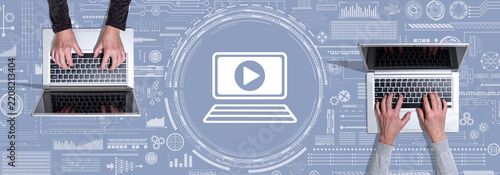 Concept of webinar