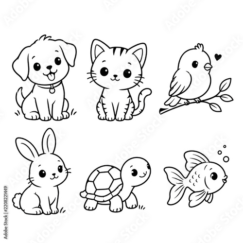 set of animals