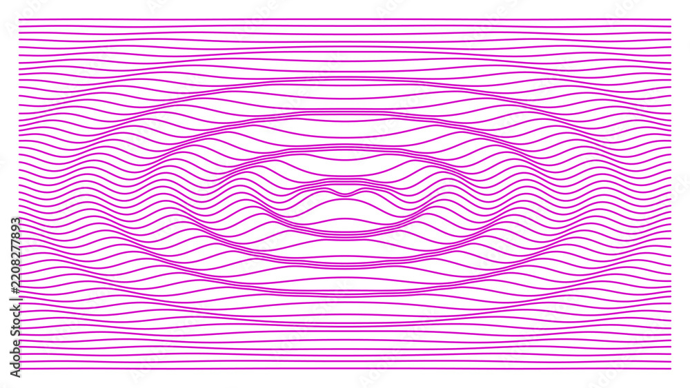 Fototapeta premium Design vectoriel fluide