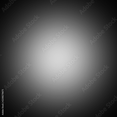 Smooth black transparent square vignette overlay effect for digital photo editing