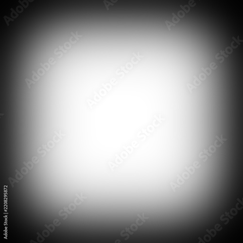 White radial center glow with dark vignette edges for minimalist digital branding